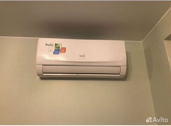 Сплит система с установкой