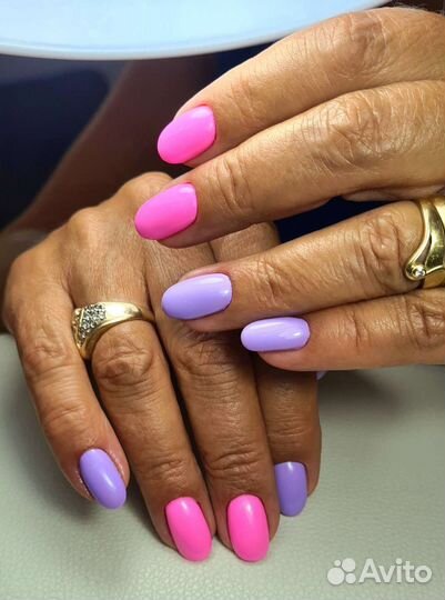 Маникюр гель лак