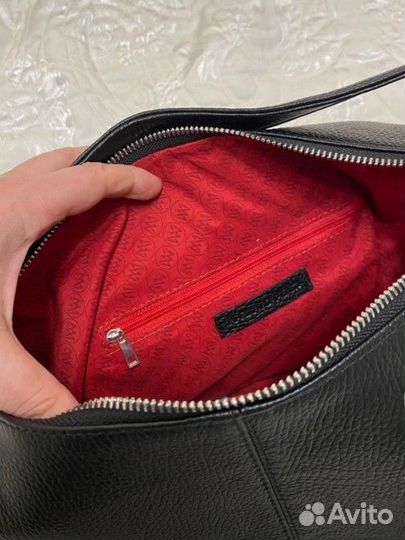 Сумка мешок натуральная кожа