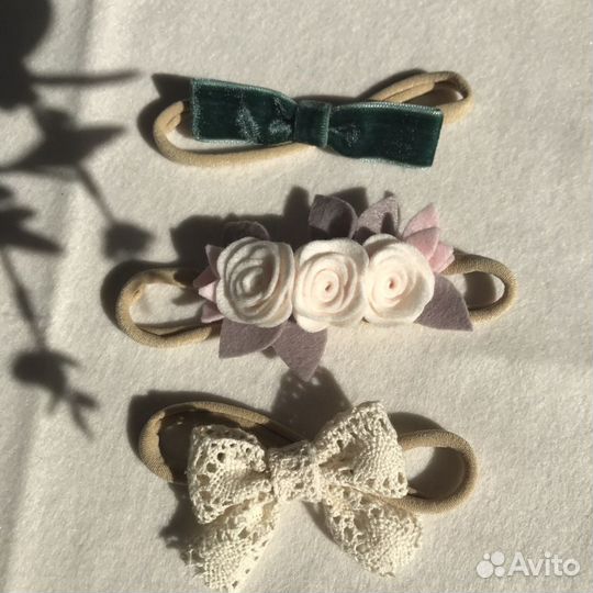 Повязки на голову one size/заколки