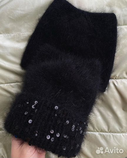 Шапочка из ангоры