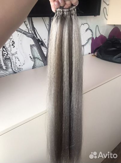 Хвост накладной волосы новый