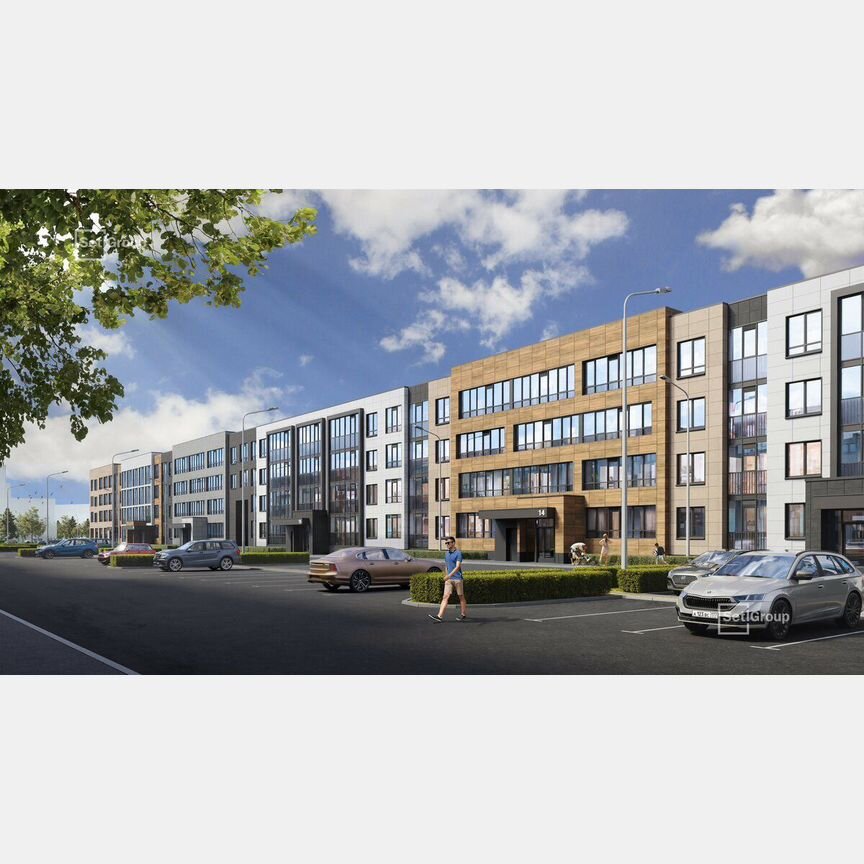 1-к. квартира, 32,7 м², 4/4 эт.