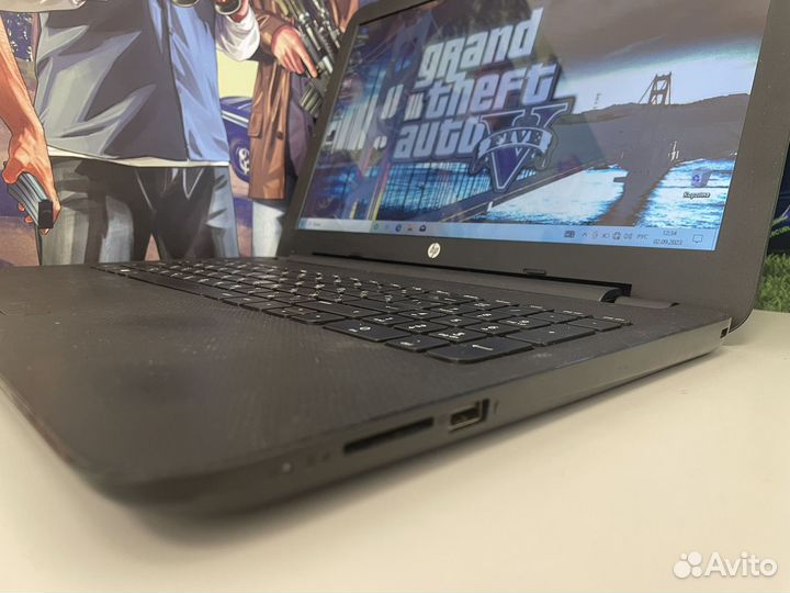 Шустрый ноубук HP intel/4gb/SSD M2