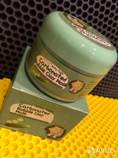 Маска глиняно-пузырьковая