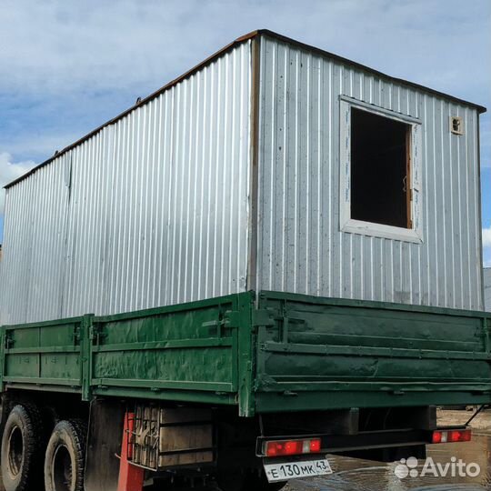 Аренда бытовки вагончика новая 6x2.4