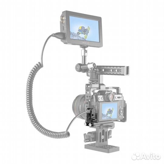 Фиксатор кабеля hdmi / Type-C для цифровых камер Sony А7II / А7RII / А7SII SmallRig 1679