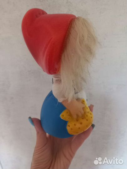 Резиновая игрушка СССР красная шапочка