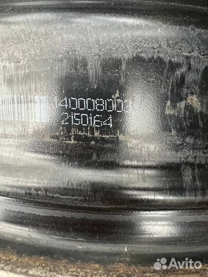 Литые диски r 15 4 100 бу ET 35