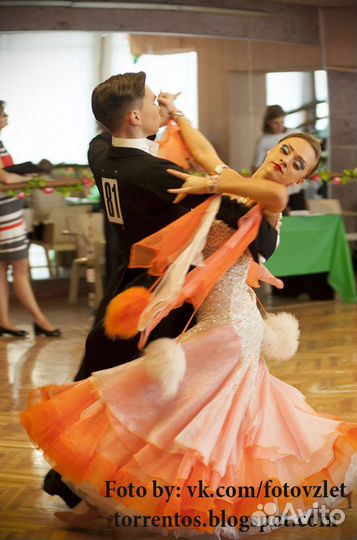 Платье стандарт для бальных танцев