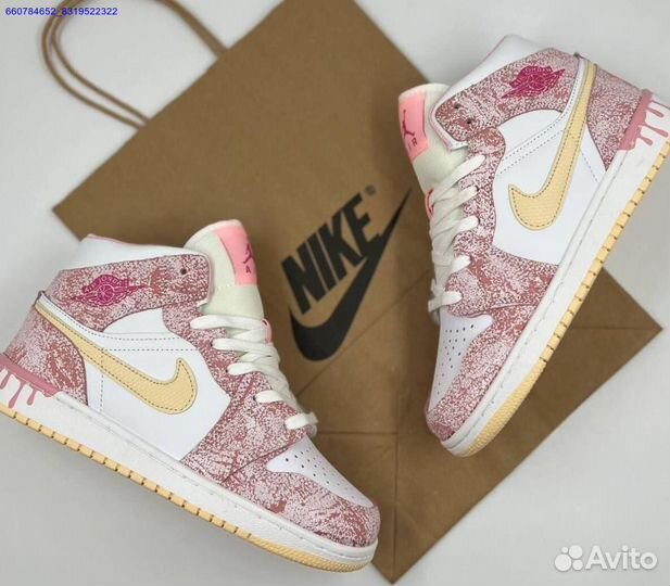 Кроссовки Nike Air Jordan 1 (Арт.81484)