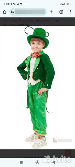 Костюм Кузнечик