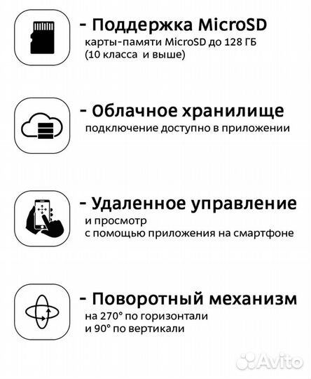 Камера видеонаблюдения уличная Wi-Fi, новая