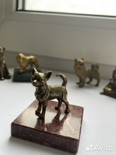 Бронзовые статуэтки животных