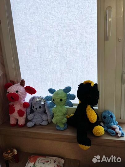 Мягкие игрушки, ручная работа