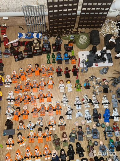 Lego звездные войны минифигуркии аксессуары бу