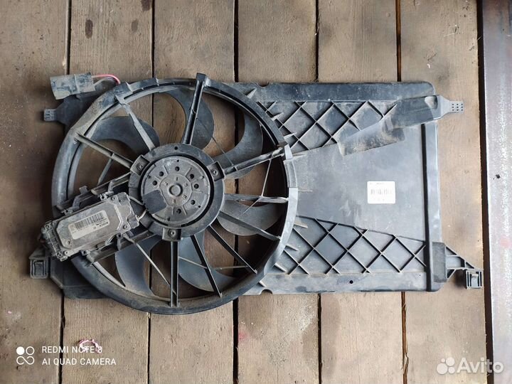 Диффузор в сборе форд фокус 2 1.8-2.0