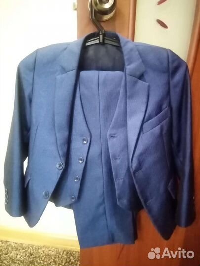 Костюм школьный excellence темно-синий