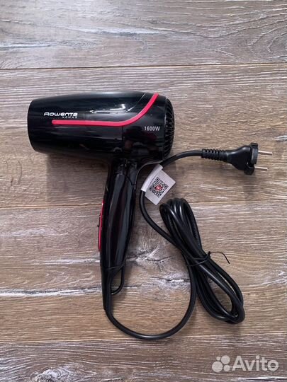 Фен Rowenta CV3323F0 1600 Вт черный