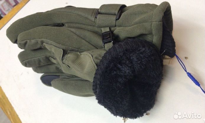 Перчатки зимние тактические с мехом
