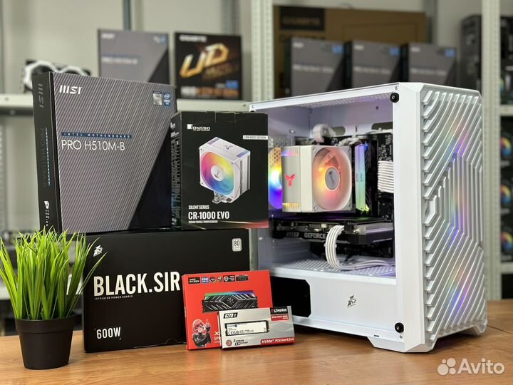 Игровой компьютер i5-10400f/RTX-2060s/ssd-1TB/16GB
