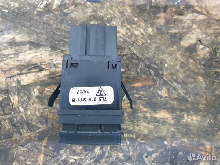 Кнопка аварийки SRS заноса Porsche Cayenne 957