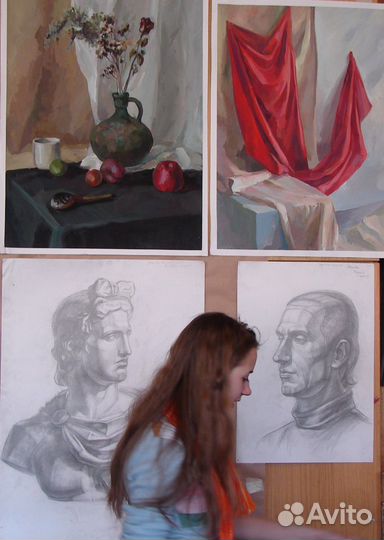 Репетитор по рисунку, живописи, композиции