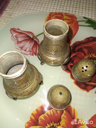 Солонка и перечница винтаж СССР