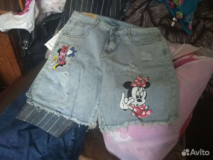 Джинсовые шорты