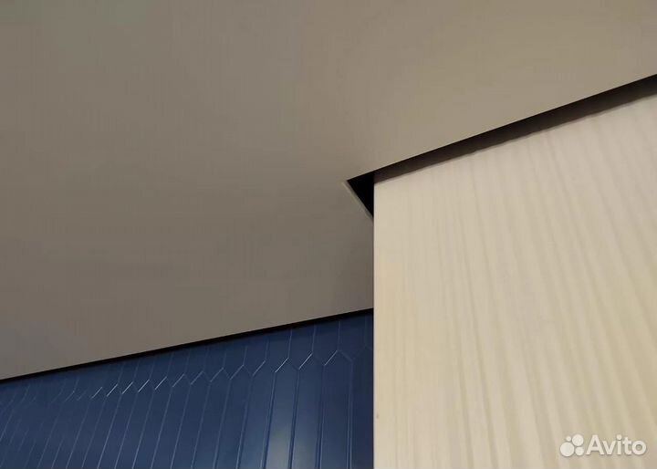 Натяжные потолки с установкой