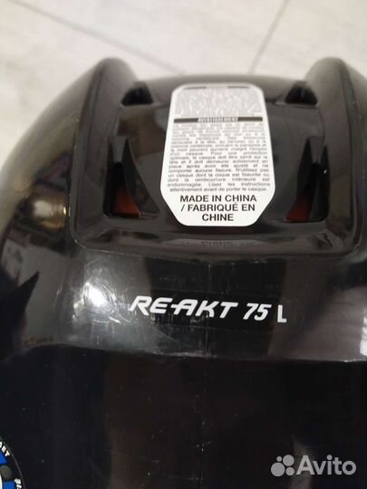 Шлем хоккейный новый Bauer ReAkt 75 L(57.5-62см)