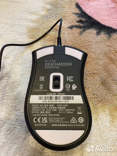 Мышь Razer Deathadder essential