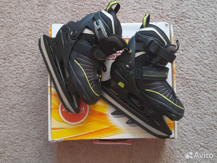 Коньки раздвижные 28-32