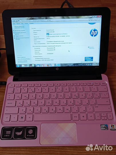 Ноутбук hp mini 210-1100