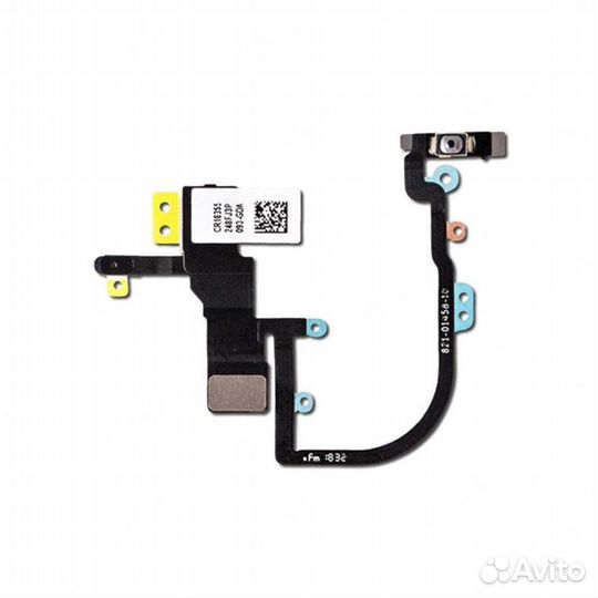 Кнопка включения для iPhone XS с вспышкой OEM