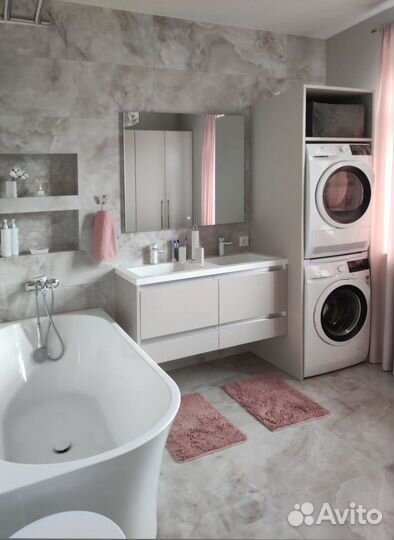 Мебель в ванную на заказ пик