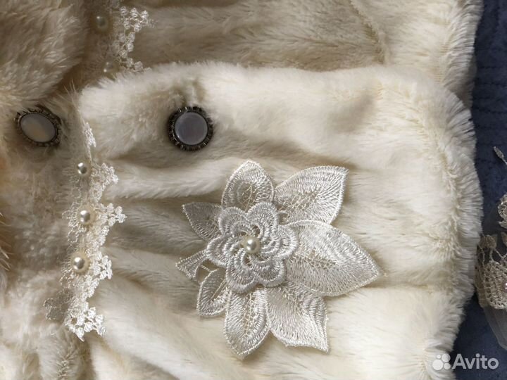 Шуба-болеро для девочки