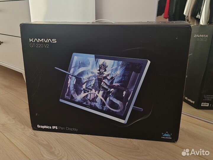 Графический планшет Huion Kamvas GT 22 дюйма