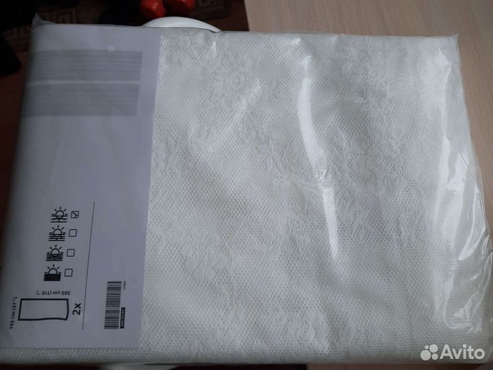 Тюль IKEA Alvine Spets