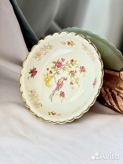 Конфетница из фарфора винтаж Германия Winterling
