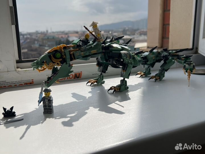 Lego ninjago дракон 70612