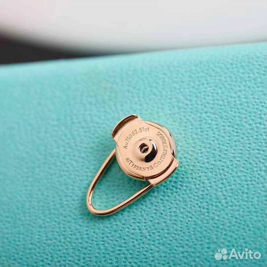 Серьги Tiffany Co Золото Бриллианты