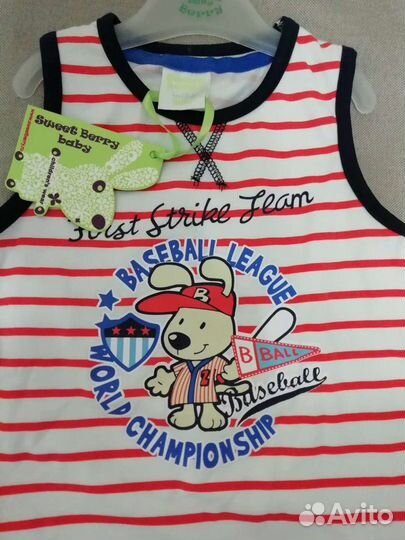 Вещи на мальчика футболка+шорты новые