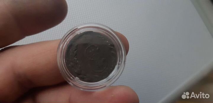 Деньга 1769 год.км.Сибирь.Оригинал