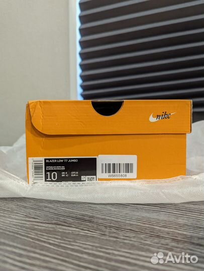 Кеды Nike Blazer low 77 jumbo