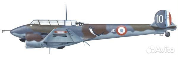 Модель самолёта Potez 631 1:72