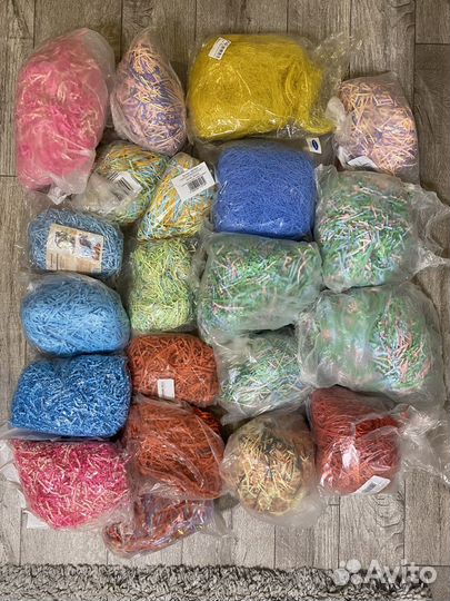 Бумажный наполнитель для подарков опт