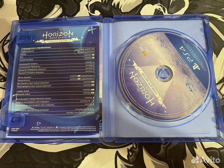 Horizon Zero Dawn диск для PS4