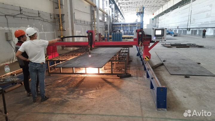 Станок плазменной и газокислородной резки 3х12 м