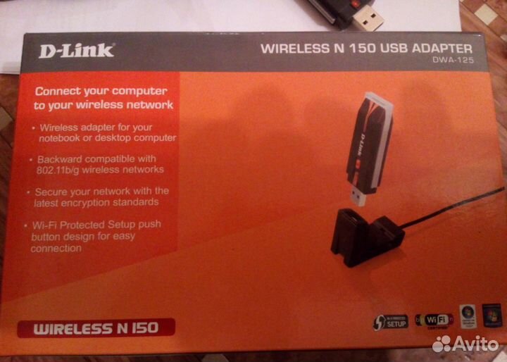 USB адаптер D-Link Wireless N 150 USB